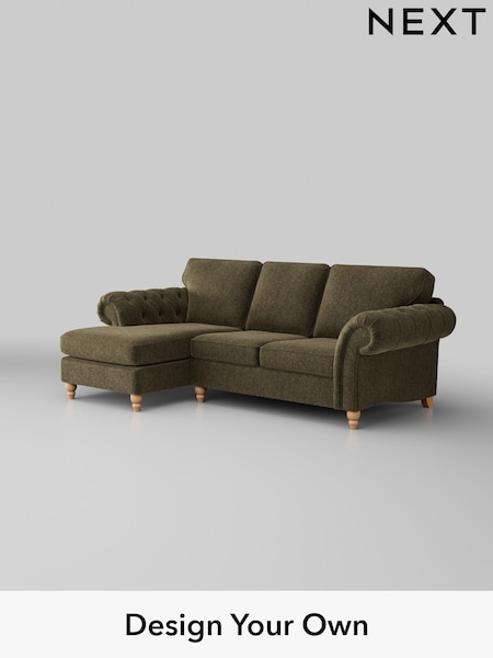 Cotswold Chenille/Dark Green Gosford Highback Ii Deep Sit (W41872) | £2,525