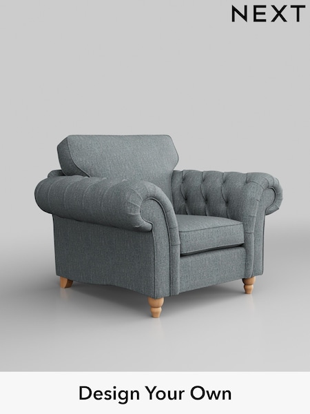 Chunky Weave/Mid Blue Gosford Highback Ii Deep Sit (W41874) | £1,075