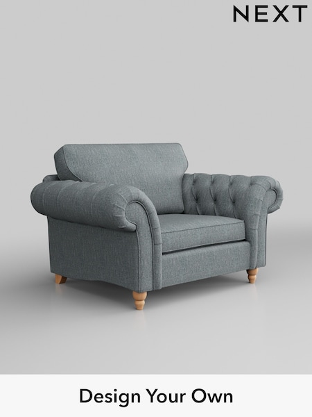 Chunky Weave/Mid Blue Gosford Highback Ii Deep Sit (W41874) | £1,175