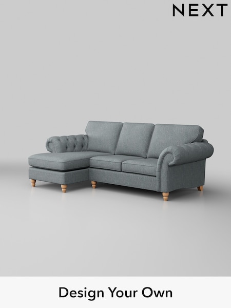 Chunky Weave/Mid Blue Gosford Highback Ii Deep Sit (W41874) | £2,525