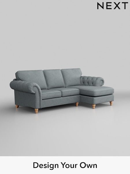 Chunky Weave/Mid Blue Gosford Highback Ii Deep Sit (W41874) | £2,525