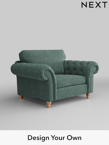 Cotswold Chenille/Mid Slate Teal Green Gosford Highback Ii Deep Sit (W41878) | £1,175