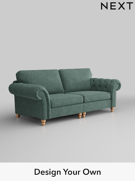 Cotswold Chenille/Mid Slate Teal Green Gosford Highback Ii Deep Sit (W41878) | £1,725