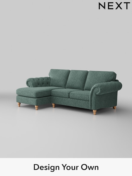 Cotswold Chenille/Mid Slate Teal Green Gosford Highback Ii Deep Sit (W41878) | £2,525