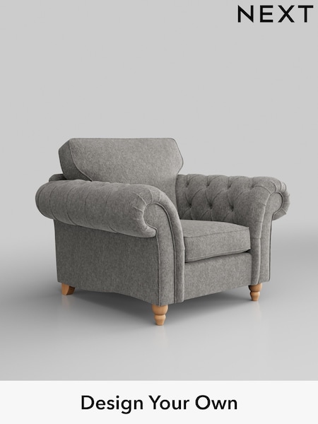 Cotswold Chenille/Silver Grey Gosford Highback Ii Deep Sit (W41879) | £1,075