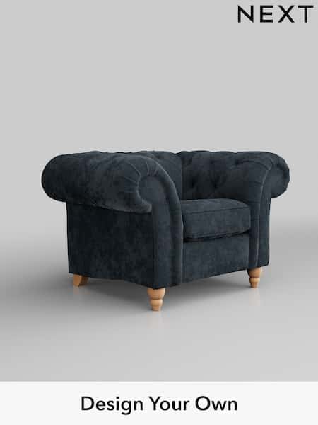 Distressed Velour/Midnight Blue Gosford Ii Deep Sit (W41883) | £1,075
