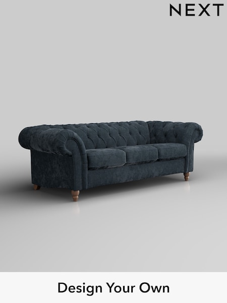 Distressed Velour/Midnight Blue Gosford Ii Deep Sit (W41883) | £1,625