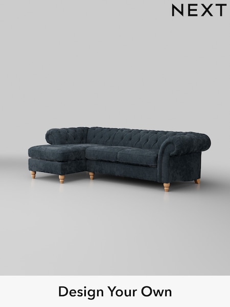 Distressed Velour/Midnight Blue Gosford Ii Deep Sit (W41883) | £2,525