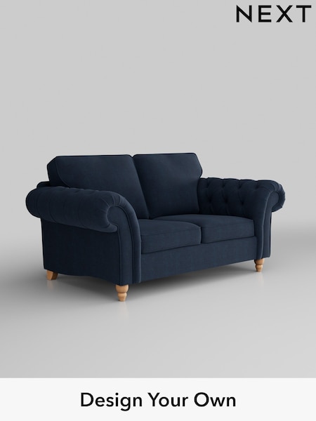 Fine Chenille Easy Clean/Dark Navy Blue Gosford Highback Ii Deep Sit (W41886) | £1,425