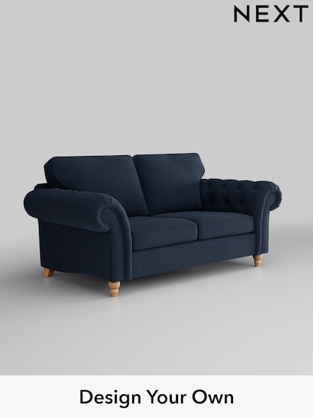 Fine Chenille Easy Clean/Dark Navy Blue Gosford Highback Ii Deep Sit (W41886) | £1,525