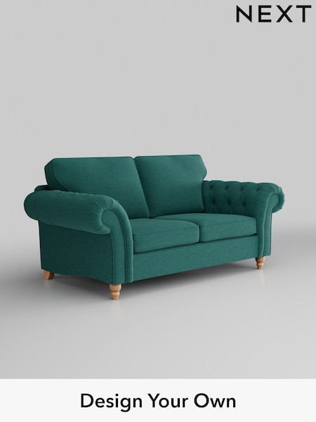Fine Chenille Easy Clean/Dark Juniper Green Gosford Highback Ii Deep Sit (W41888) | £1,525