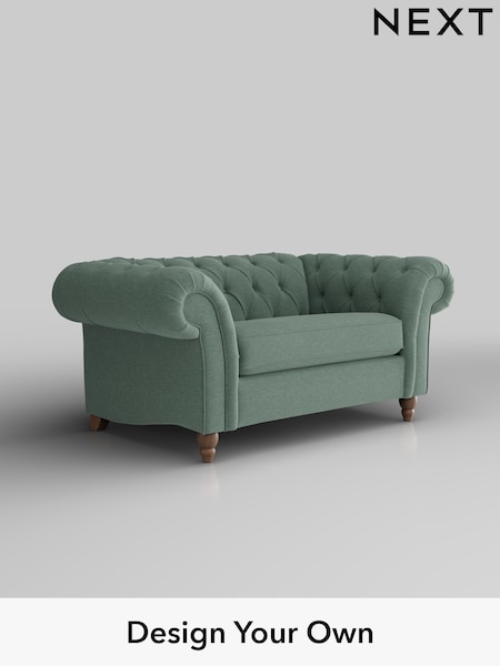 Fine Chenille Easy Clean/Light Forest Green Gosford Ii Deep Sit (W41889) | £1,375