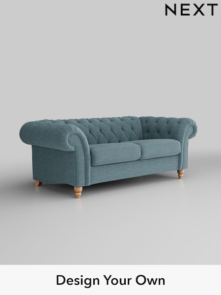 Fine Chenille Easy Clean/Mid Blue Gosford Ii Deep Sit (W41892) | £1,525