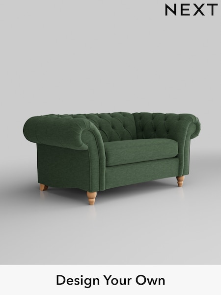 Fine Chenille Easy Clean/Mid Khaki Green Gosford Ii Deep Sit (W41893) | £1,375