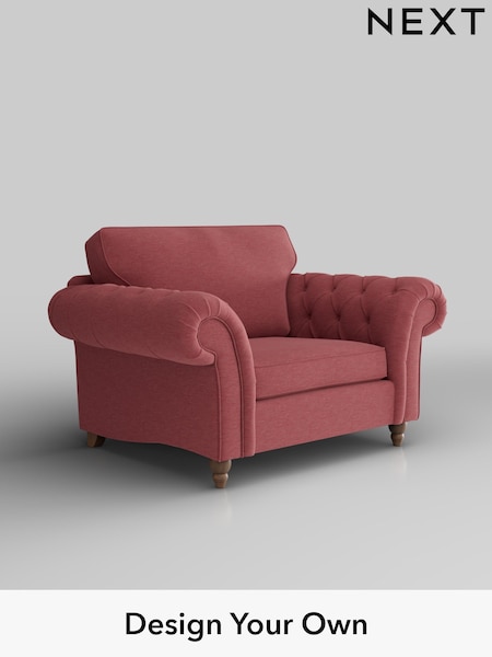 Fine Chenille Easy Clean/Mid Pink Gosford Highback Ii Deep Sit (W41895) | £1,175