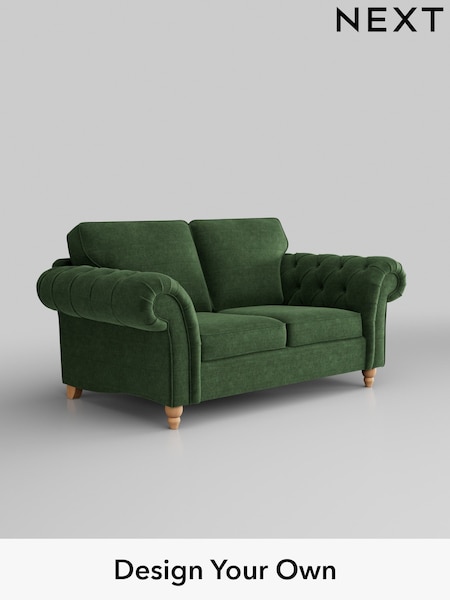 Luxe Chenille/Dark Green Gosford Highback Ii Deep Sit (W41897) | £1,550