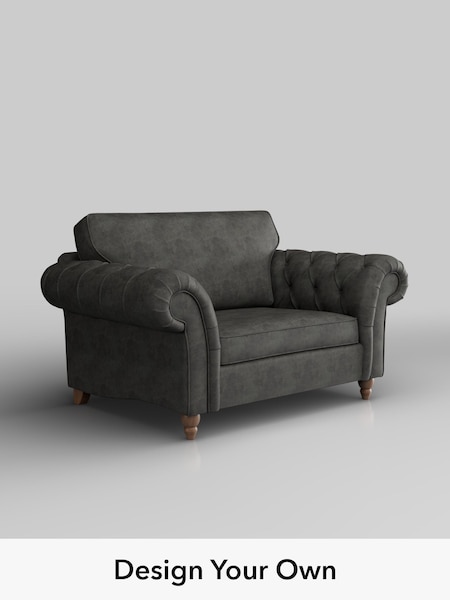 Monza Faux Leather Easy Clean/Dark Grey Gosford Highback Ii Deep Sit (W41901) | £1,375