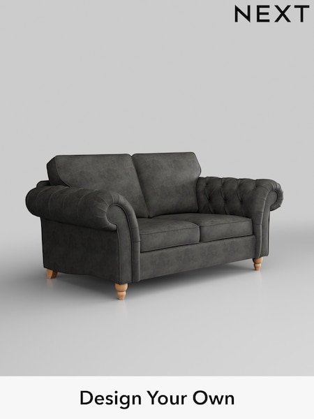 Monza Faux Leather Easy Clean/Dark Grey Gosford Highback Ii Deep Sit (W41901) | £1,425
