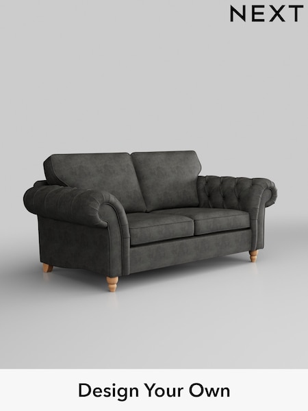 Monza Faux Leather Easy Clean/Dark Grey Gosford Highback Ii Deep Sit (W41901) | £1,525