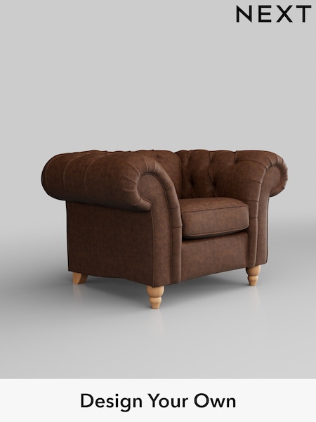Monza Faux Leather Easy Clean/Chestnut Brown Gosford Ii Deep Sit (W41903) | £1,075
