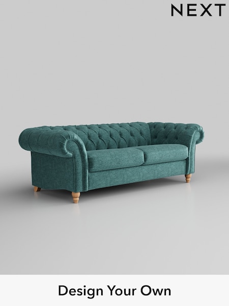 Plush Chenille/Dark Teal Green Gosford Ii Deep Sit (W41904) | £1,625