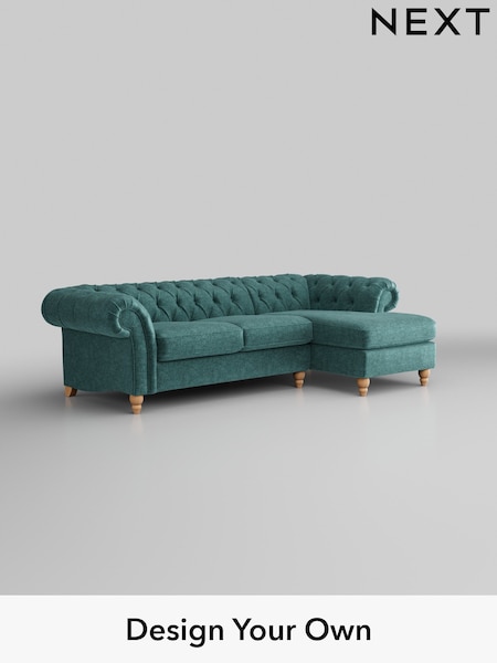 Plush Chenille/Dark Teal Green Gosford Ii Deep Sit (W41904) | £2,525