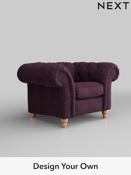 Plush Chenille/Dark Plum Purple Gosford Ii Deep Sit (W41908) | £1,075