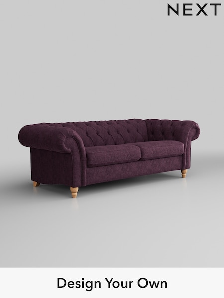 Plush Chenille/Dark Plum Purple Gosford Ii Deep Sit (W41908) | £1,625
