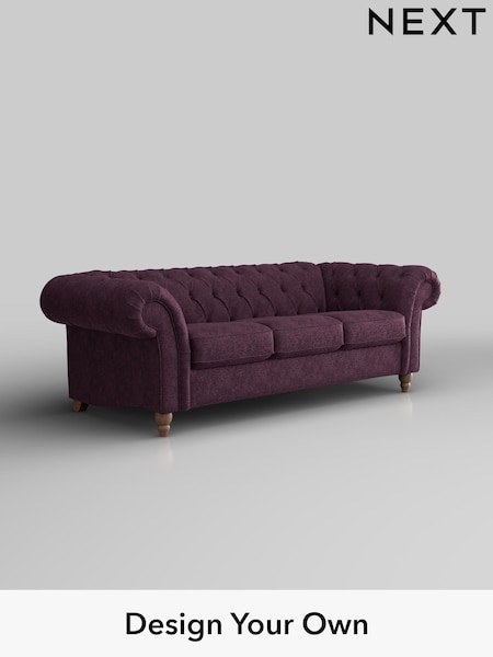 Plush Chenille/Dark Plum Purple Gosford Ii Deep Sit (W41908) | £1,625
