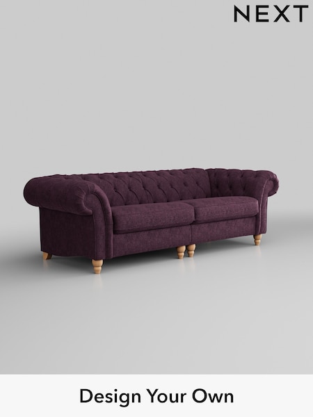 Plush Chenille/Dark Plum Purple Gosford Ii Deep Sit (W41908) | £1,725