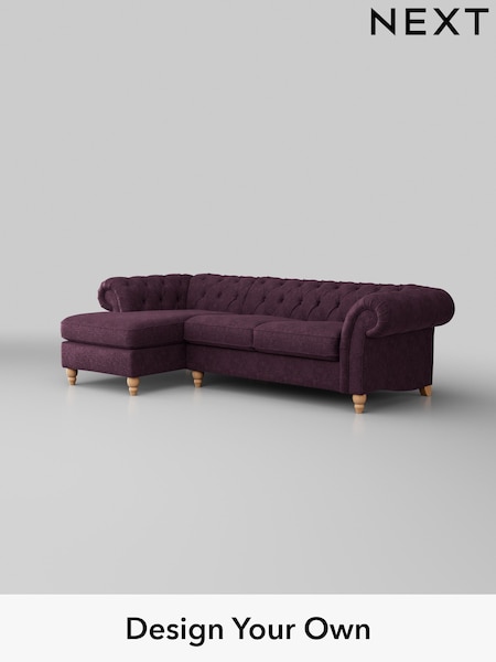 Plush Chenille/Dark Plum Purple Gosford Ii Deep Sit (W41908) | £2,525