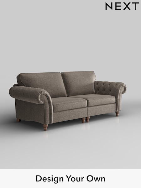Plush Chenille/Mink Brown Gosford Highback Ii Deep Sit (W41910) | £1,725