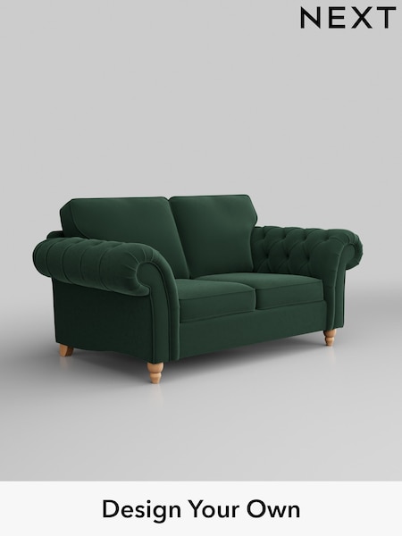 Plush Velvet Easy Clean/Bottle Green Gosford Highback Ii Deep Sit (W41911) | £1,425
