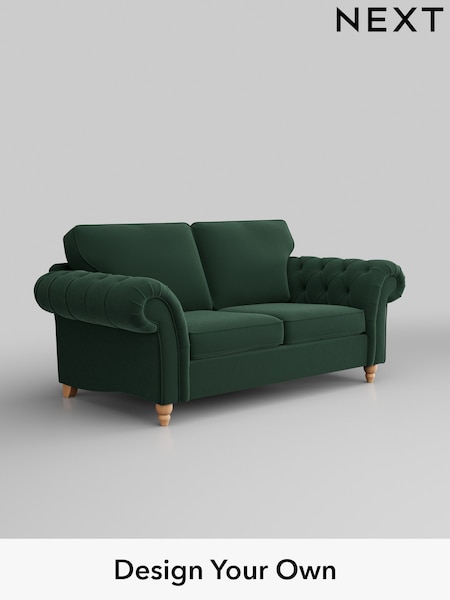 Plush Velvet Easy Clean/Bottle Green Gosford Highback Ii Deep Sit (W41911) | £1,525