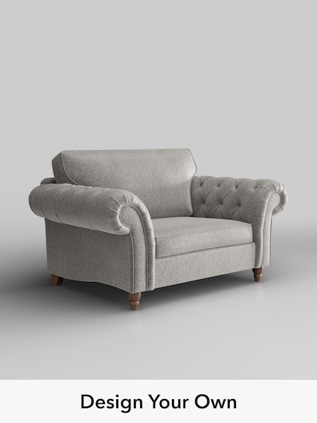 Plush Chenille/Light Grey Gosford Highback Ii Deep Sit (W41912) | £1,375