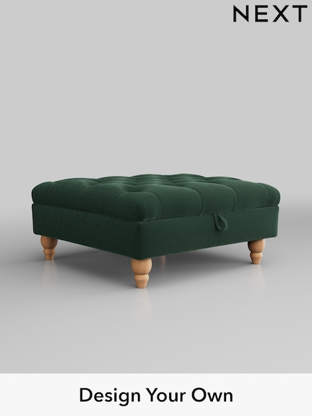 Plush Velvet Easy Clean/Bottle Green Gosford Ii Deep Sit (W41918) | £499
