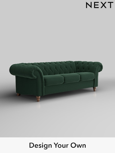Plush Velvet Easy Clean/Bottle Green Gosford Ii Deep Sit (W41918) | £1,625