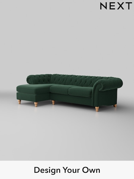 Plush Velvet Easy Clean/Bottle Green Gosford Ii Deep Sit (W41918) | £2,525