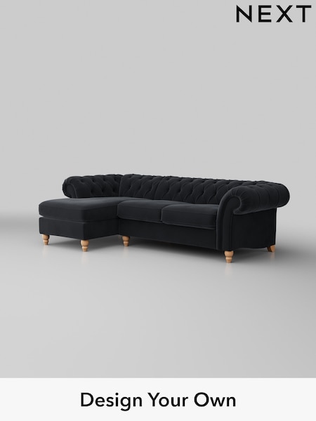 Plush Velvet Easy Clean/Charcoal Grey Gosford Ii Deep Sit (W41919) | £2,525