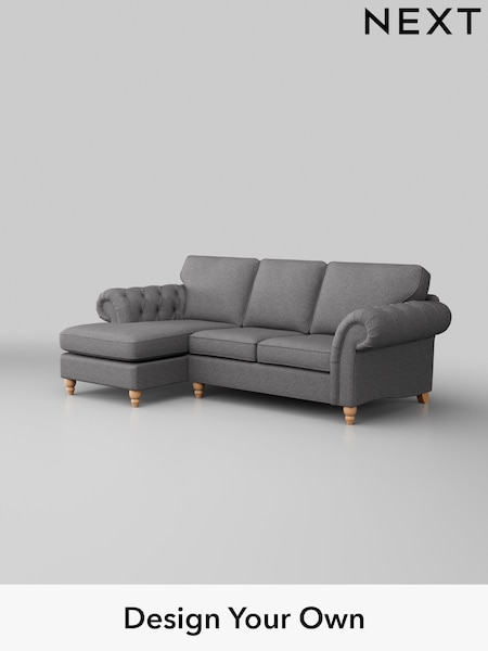 Studio Chenille/Mid Grey Gosford Highback Ii Deep Sit (W41921) | £2,350