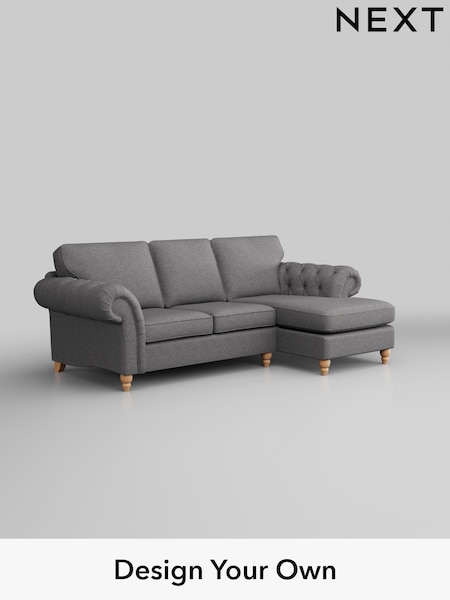 Studio Chenille/Mid Grey Gosford Highback Ii Deep Sit (W41921) | £2,350
