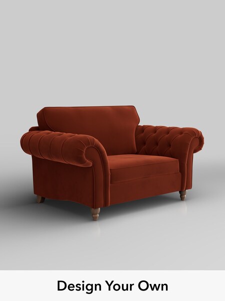 Plush Velvet Easy Clean/Ginger Orange Gosford Highback Ii Deep Sit (W41923) | £1,375