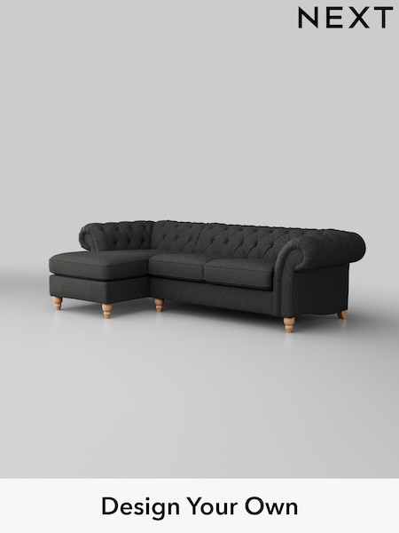 Tweedy Blend Easy Clean/Charcoal Grey Gosford Ii Deep Sit (W41926) | £2,375