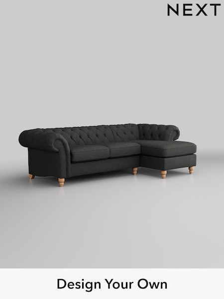 Tweedy Blend Easy Clean/Charcoal Grey Gosford Ii Deep Sit (W41926) | £2,375
