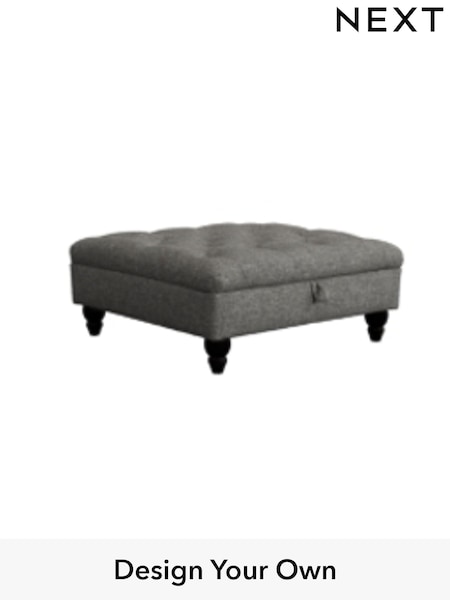 Tweedy Blend Easy Clean/Dark Grey Gosford Highback Ii Deep Sit (W41929) | £475