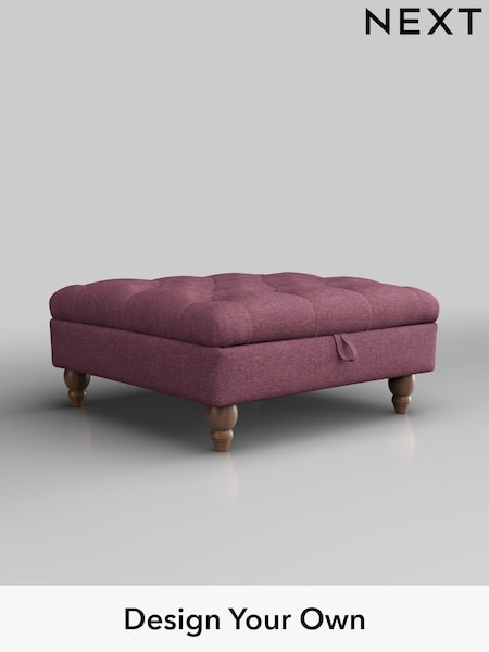 Tweedy Blend Easy Clean/Mid Mulberry Purple Gosford Ii Deep Sit (W41930) | £475