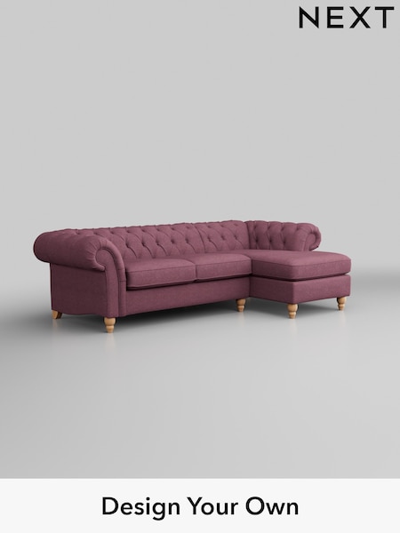 Tweedy Blend Easy Clean/Mid Mulberry Purple Gosford Ii Deep Sit (W41930) | £2,375