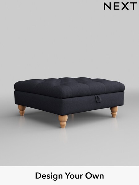 Tweedy Blend Easy Clean/Dark Slate Blue Gosford Ii Deep Sit (W41933) | £475