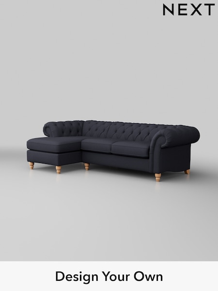 Tweedy Blend Easy Clean/Dark Slate Blue Gosford Ii Deep Sit (W41933) | £2,375