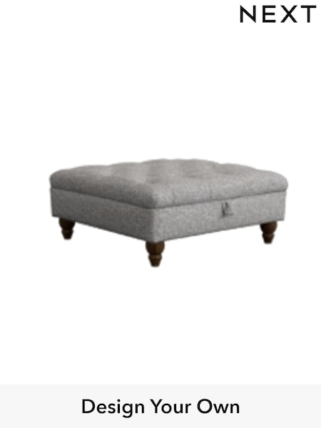 Tweedy Blend Easy Clean/Light Silver Grey Gosford Highback Ii Deep Sit (W41934) | £475